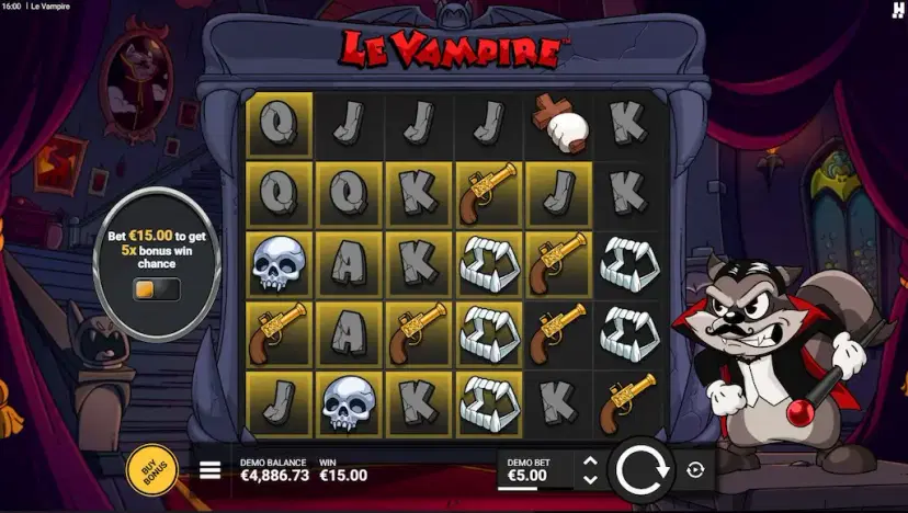 le vampire main features