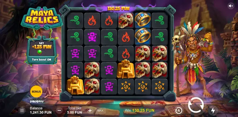 maya relics main features