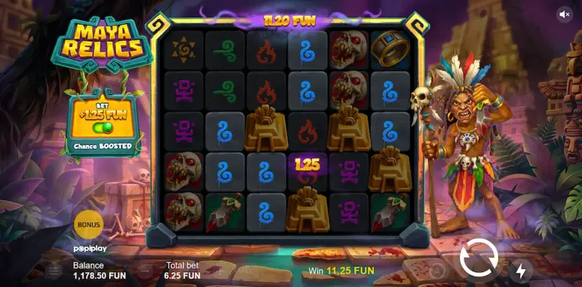 maya relics chance booster