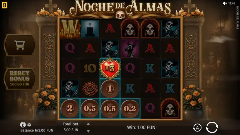 noche de almas main features