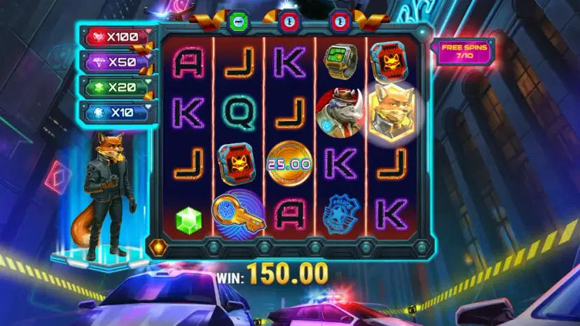 redtail robber cash vault free spins