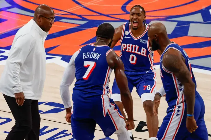 sixers beat knicks 2026-27 season