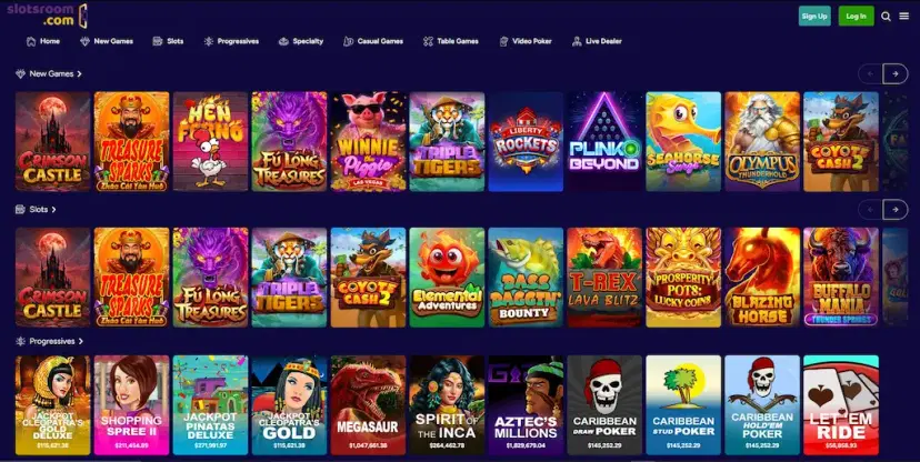 slotsroom casino games oct 2026
