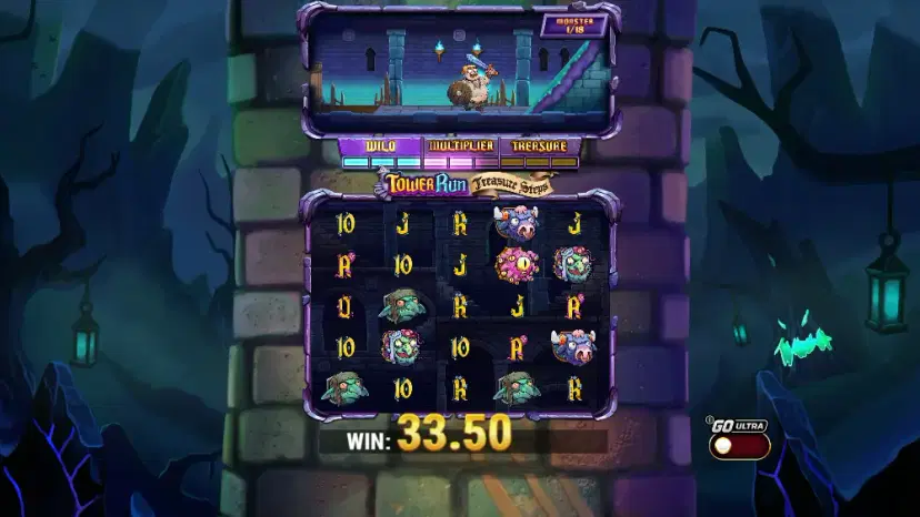 tower run treasure steps main features