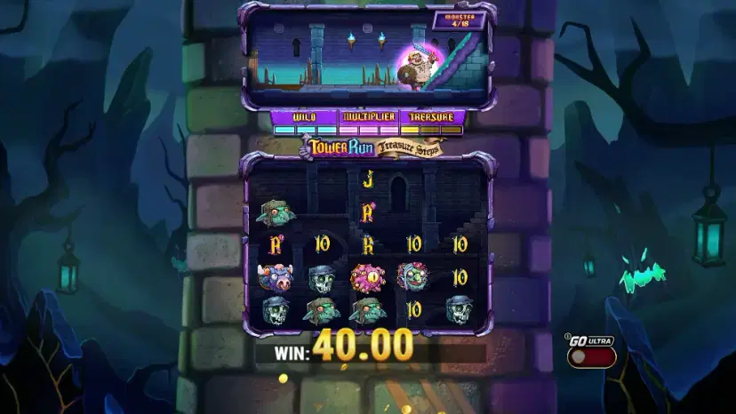 tower run treasure steps win-o-meter of destiny