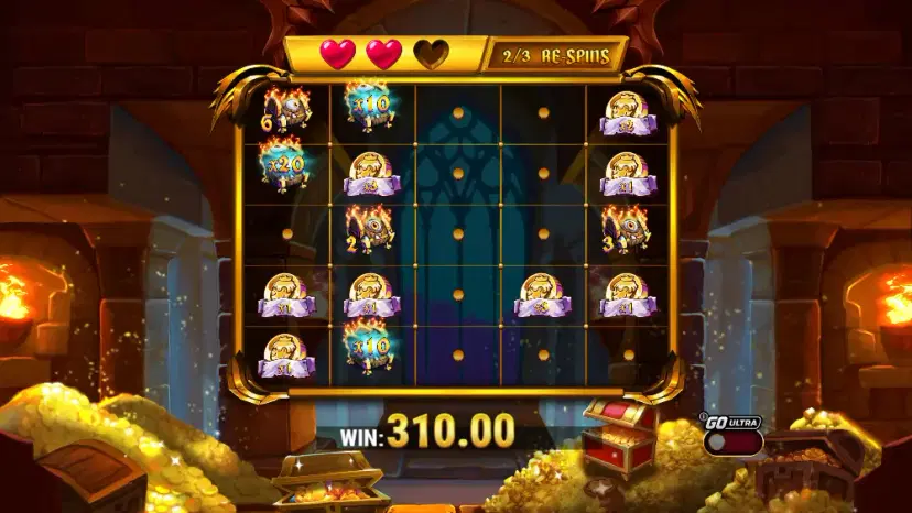 tower run treasure steps treasure room