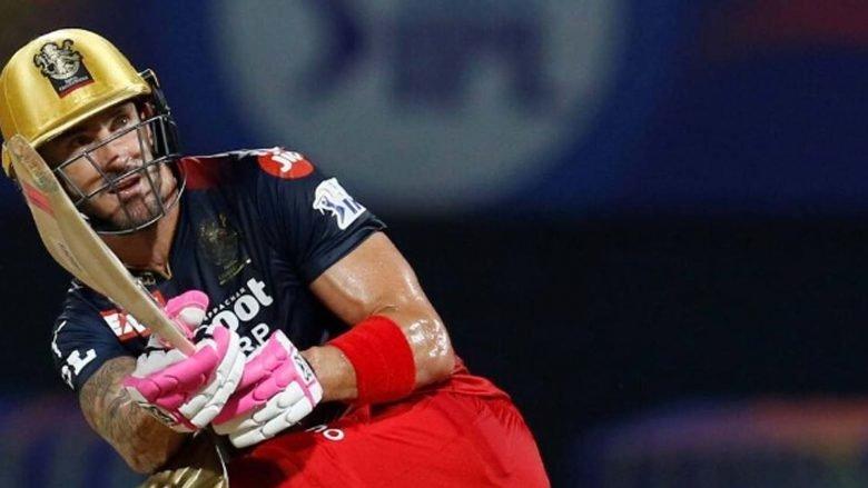 RCB 2022 IPL Faf du Plessis cricket