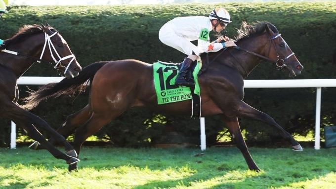 Tiz the Bomb has 110 Kentucky Derby points