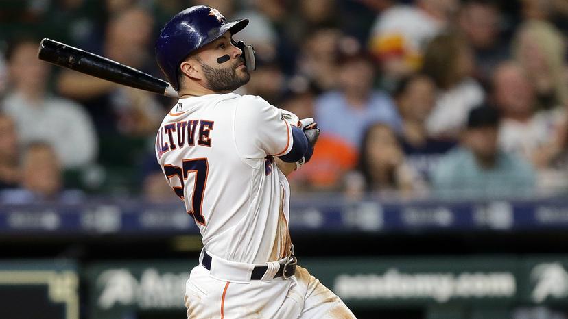 Jose Altuve and the Astros host the Rangers tonight