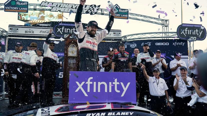Ryan Blaney NASCAR Cup Series 2023 Xfinity 500 Martinsville
