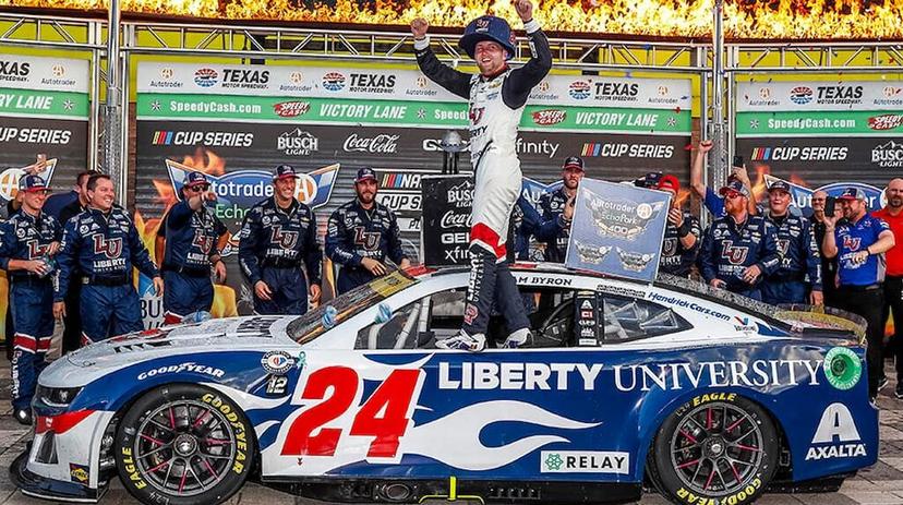 William Byron NASCAR Cup Series 2023 Autotrader EchoPark Automotive 400 Texas