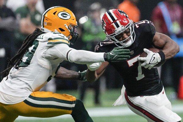 Bijan Robinson and the Falcons travel to Philly tonight