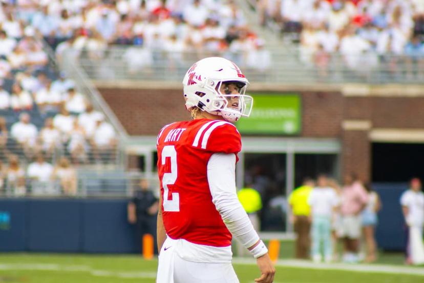 Jaxson Dart and the Rebels take on the Tigers at LSU this weekend