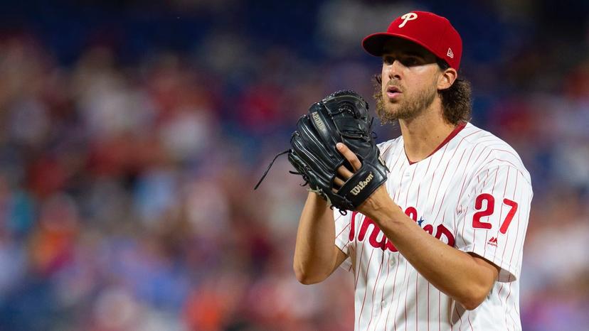 Aaron Nola has not had the best season for the Phillies so far - Phillies Padres Picks