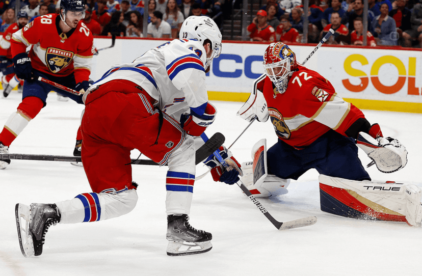 Bobrovsky stopped all 32 shots faced in Game 1