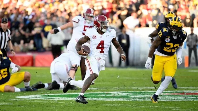Jalen Milroe looks to take down Tennessee this weekend