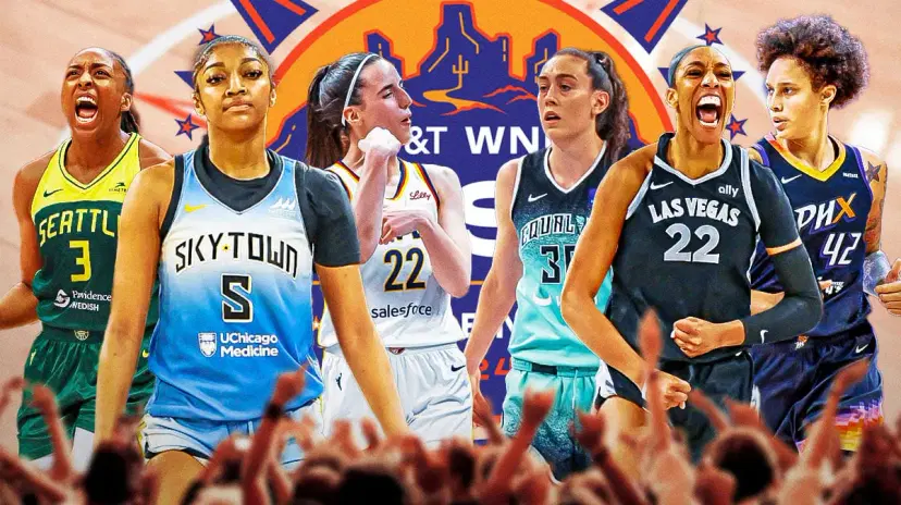 WNBA All Stars and USWNT players