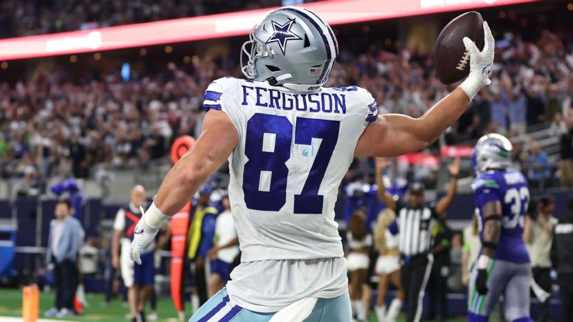 Jake Ferguson could have some favorable matchups with the addition of Pickens to the roster - NFC East Preview Picks Predictions