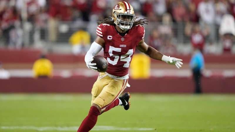 Fred Warner leads the San Francisco Defense tonight on Monday Night Football