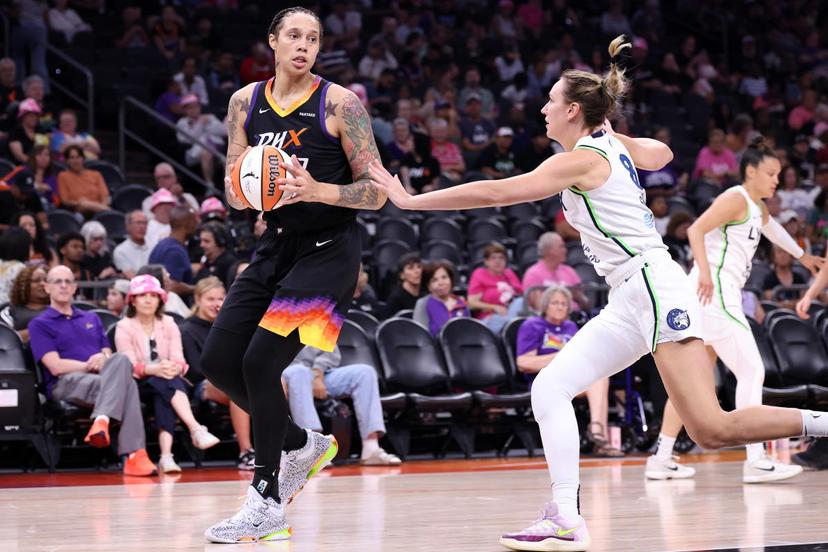 Brittney Griner and Alanna Smith