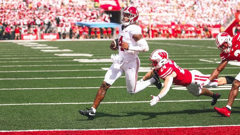 Best College Football Betting Sites & Sportsbook Promos cover Jalen Milroe Alabama
