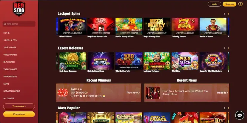 red stag casino best aug 2026