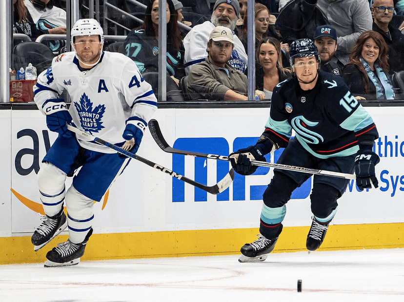 Morgan Rielly and John Hayden