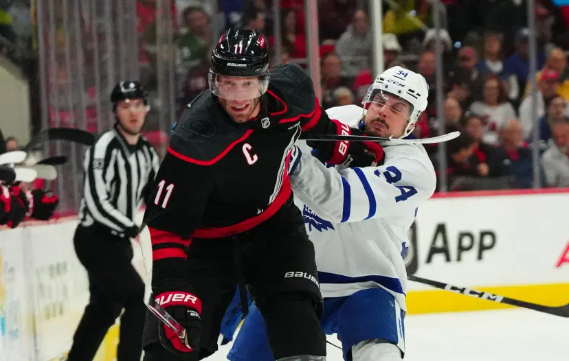 Jordan Stall and Auston Matthews