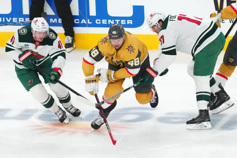 Tomas Hertl. Gustav Nyquist, Marcus Foligno