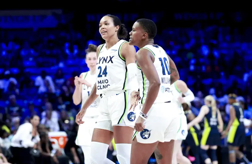 Napheesa Collier and Cournet Williams