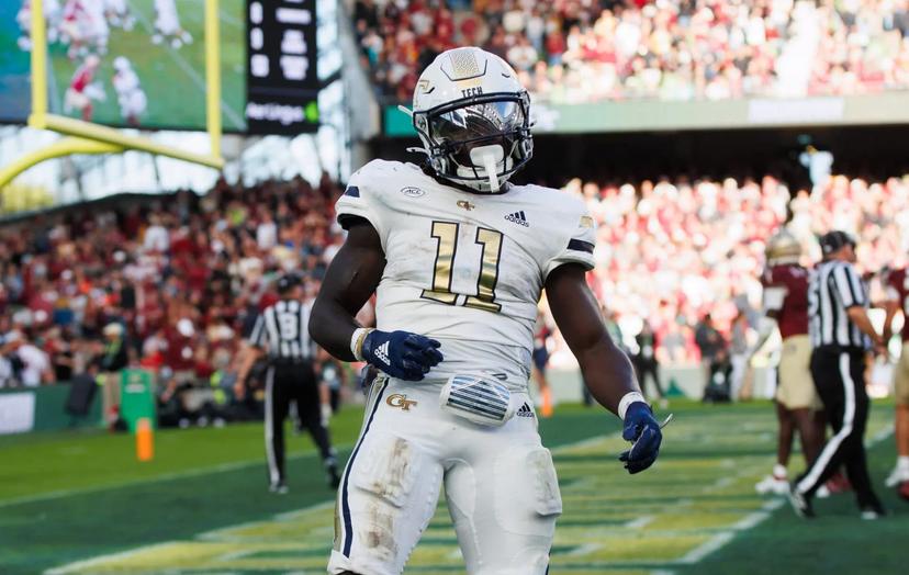 Jamal Haynes is one carry away from a third straight season with 100 rushes for the Yellow Jackets - Pittsburgh Georgia Tech Picks