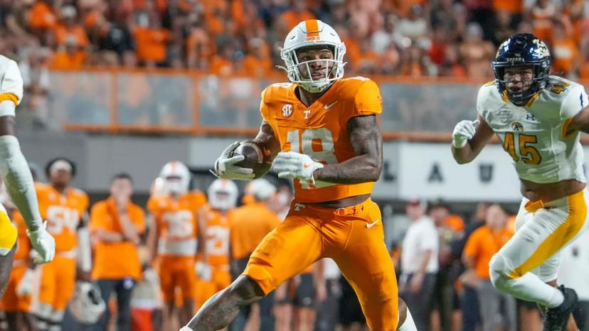 DeSean Bishop is the lead back in Knoxville this season - NCAA Football Player Props