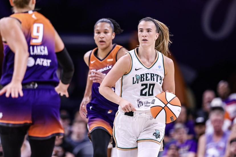Sabrina Ionescu and Alyssa Thomas