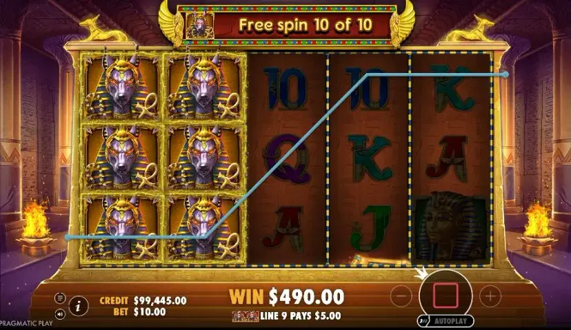 Book of the Fallen Super Spin Ante