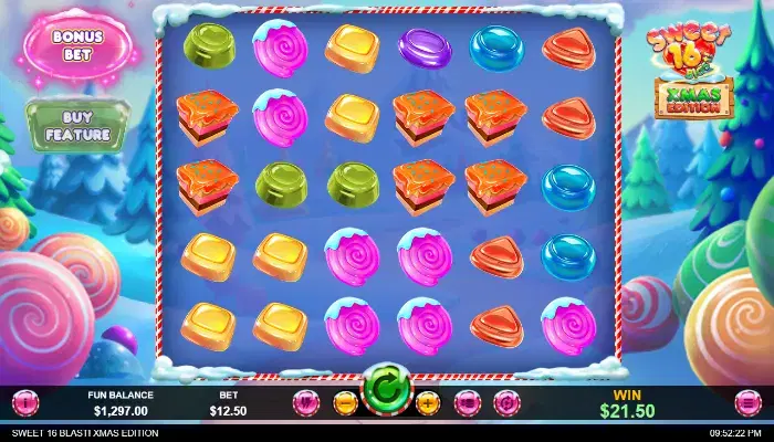 Sweet 16 Blast XMAS Edition Bonus Bet