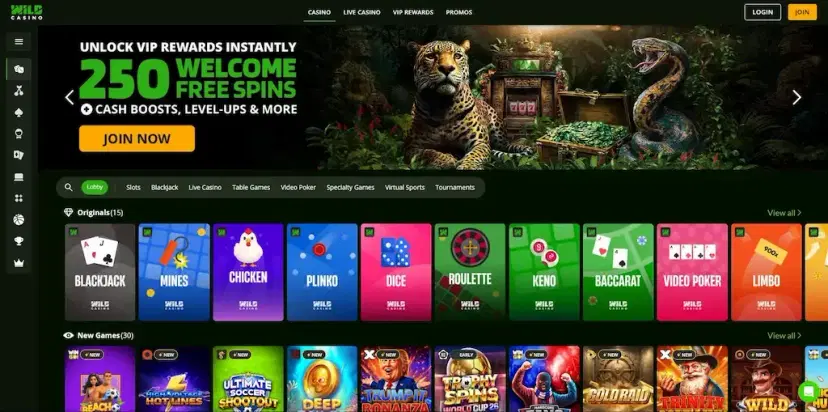 wild casino promo fi june 2026