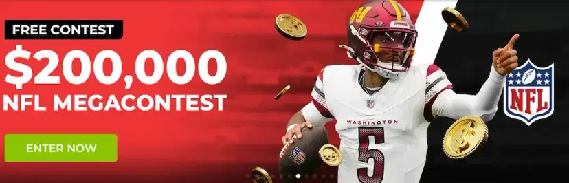 BetOnline Sportsbook $200000 NFL Megacontest