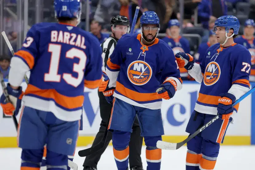 Anthony Duclair and Mat Barzal