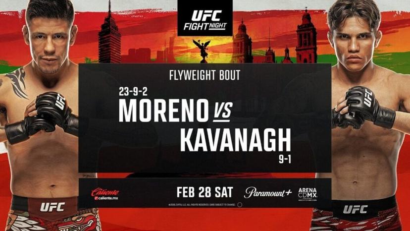 UFC Mexico Brandon Moreno vs Lone 'er Kavanagh Main Card Preview, Odds, Watch Info & FAQ