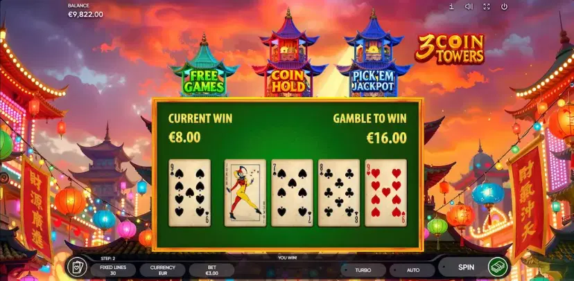 3 Coin Towers Risk Game