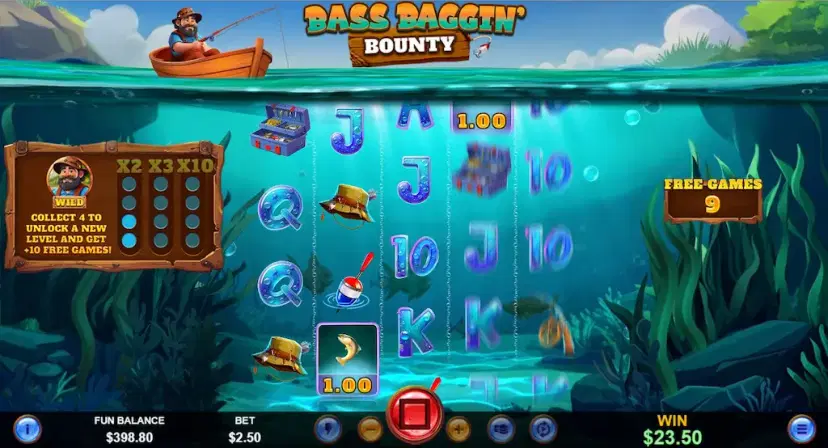 Bass Baggin' Bounty Free Games
