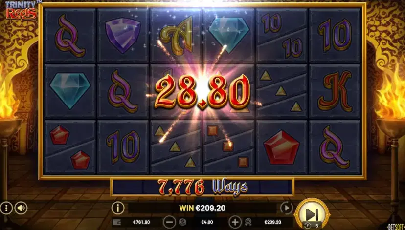 Trinity Reels Free Spins