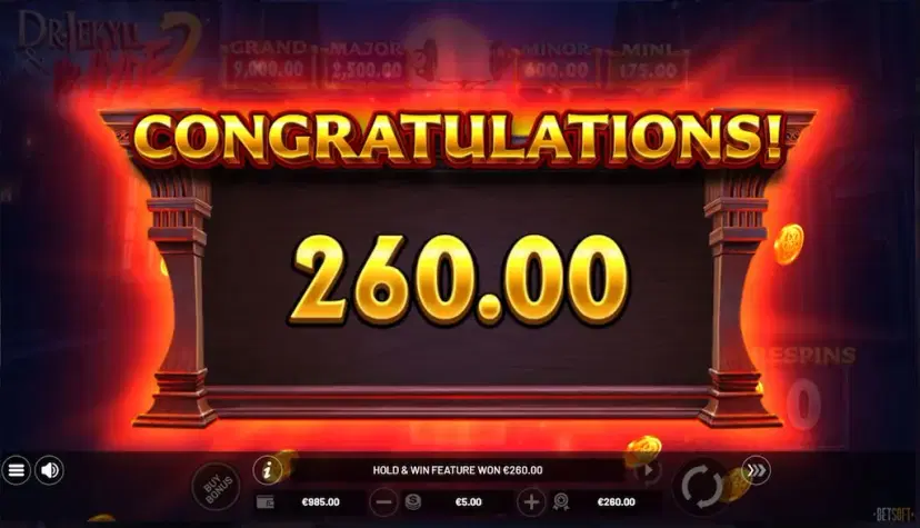 Dr. Jekyll and Mr. Hyde 2 Pick Bonus