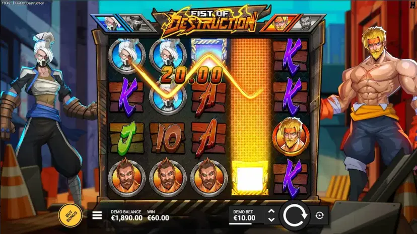 Fist of Destruction main features
