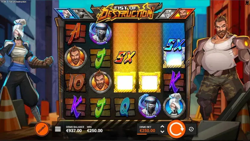Fist of Destruction Choose Your Fighter