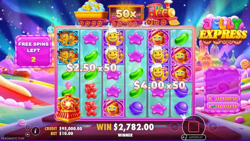 Jelly Express Free Spins