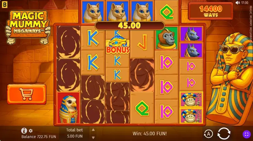 Magic Mummy Megaways main features