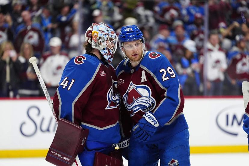 Scott Wedgewood and Nathan MacKinnon