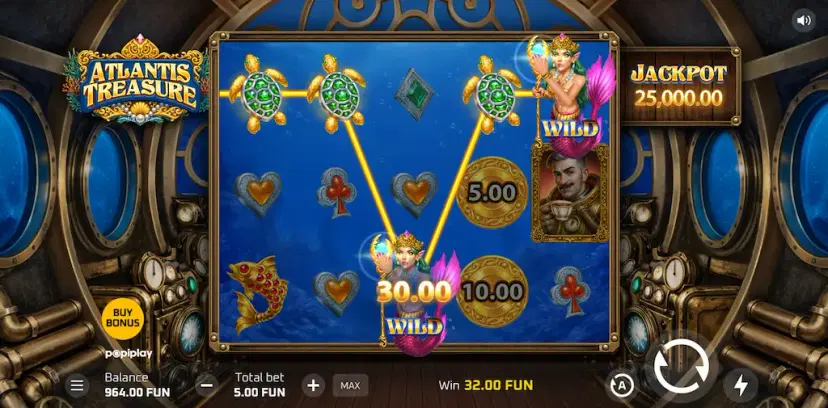atlantis treasures main features