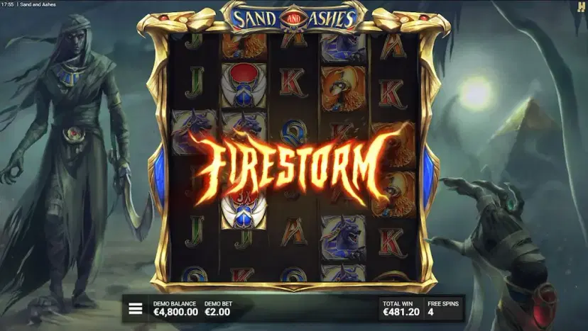 sand and ashes firestorm